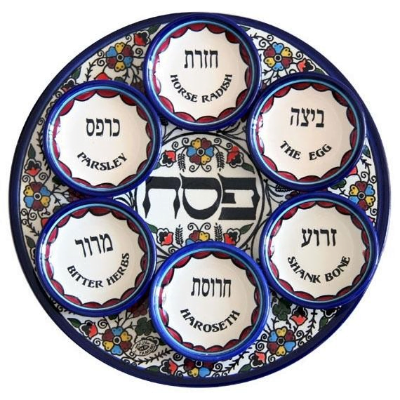 plateau seder pessah fêtes juives judaïsme massorti