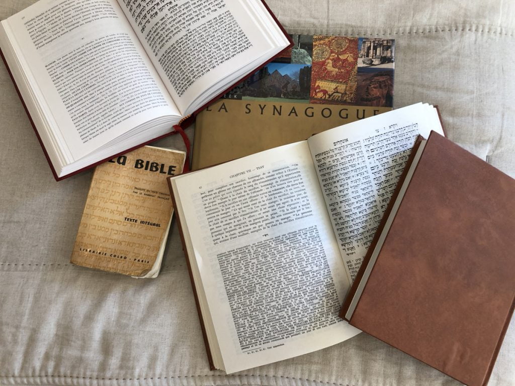 Livres études juives Bible Hébraïque Torah synagogue Massorti Adath Shalom Paris