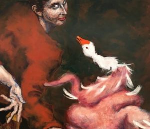 Gérard Garouste oie grasse tableau