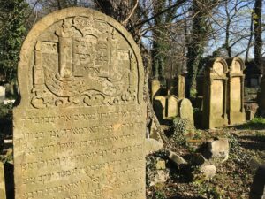 souvenir tombes juives cimetière Cracovie