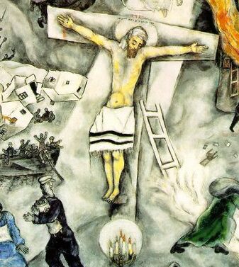 Chagall-cruxifiction-blanche jesus christ talith juifs