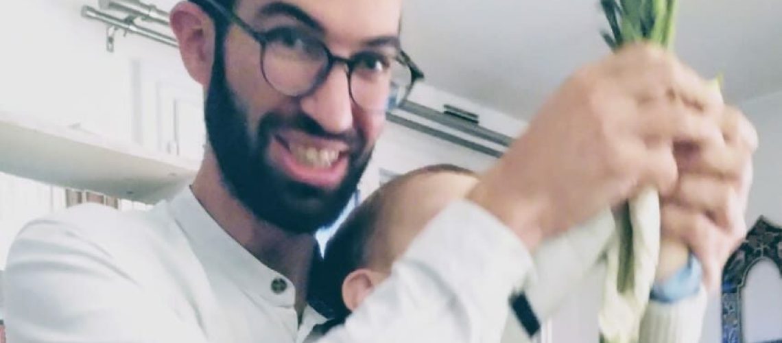 Josh Weiner rabbin Massorti enfant souccot