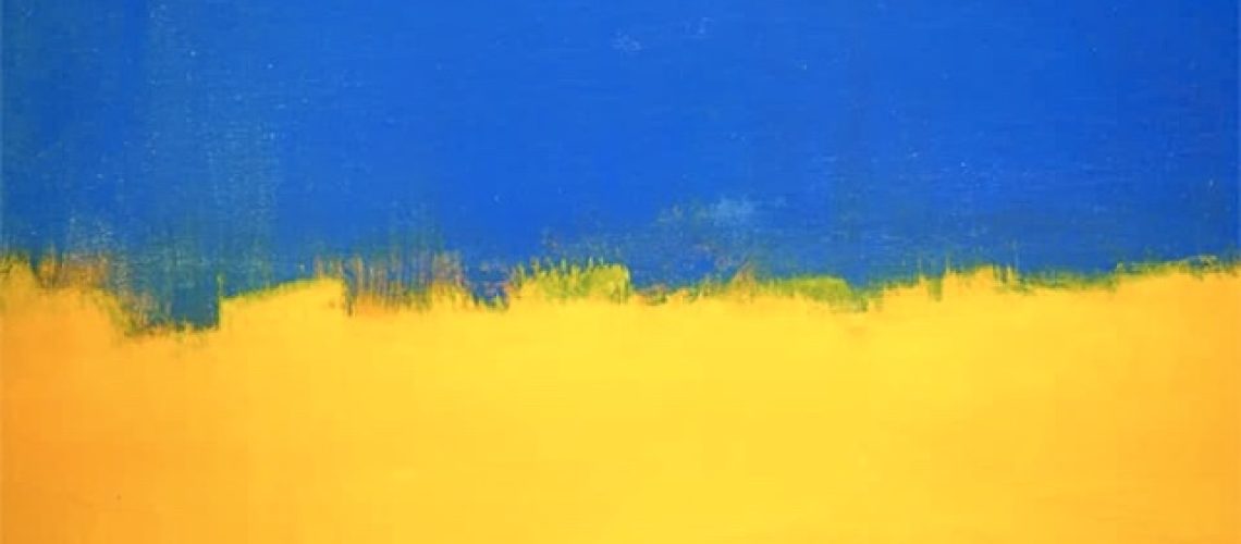 Rothko, Yellow and Blue, 1954