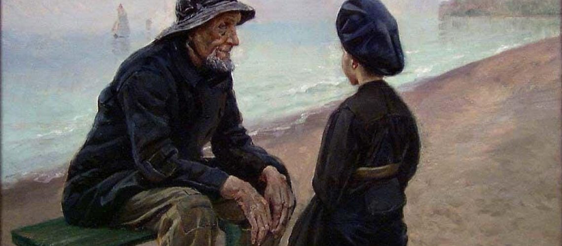 tableau-enfant-pere-transmission-paracha-fils-judaismemassorti